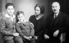 Otto, Ji, Berta a Eduard Ohrensteinovi, 1925